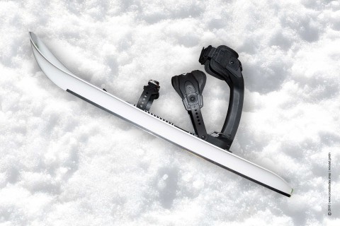 Crossblades Schneeschuhe mit Hardboot Bindung für Ski- oder